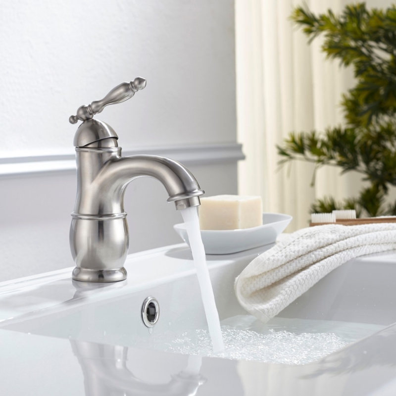 C-81 sento stainless steel antient time faucet, one handle one handle