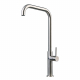 A-62D Sento stainless steel minmal kitchen faucet with high-arc U-shape spout