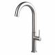 A-63F Sento stainless steel minmal wet bar kitchen faucet with C-shape spout, small bar sink stainless steel faucet