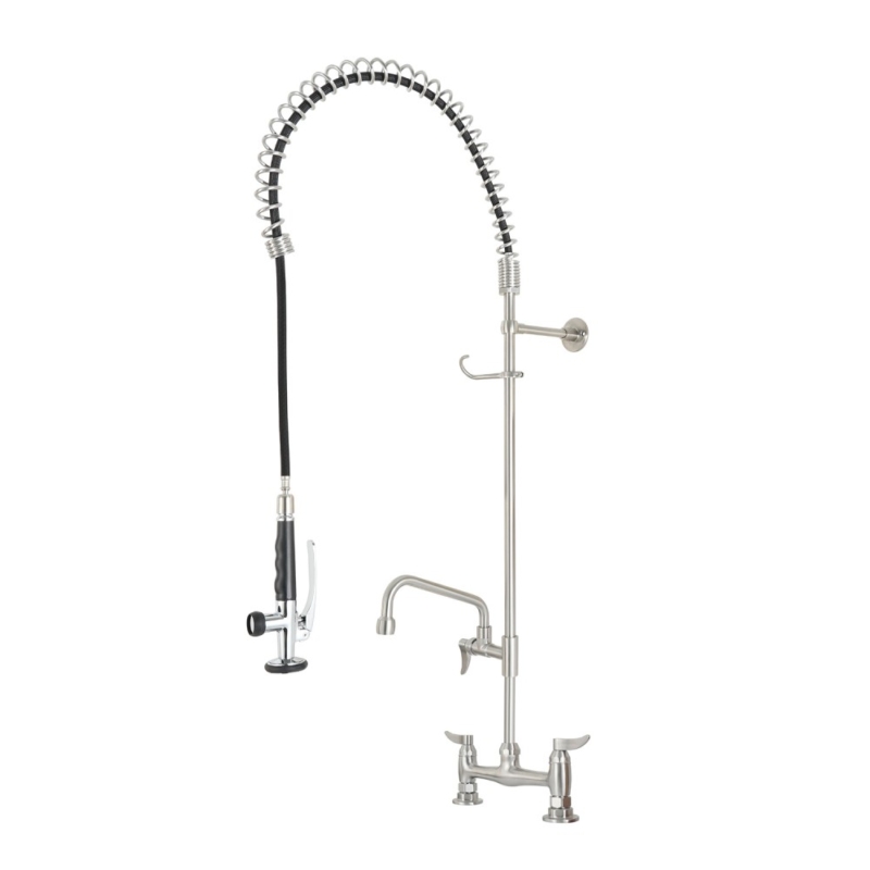 GLP-52M Sento stainless steel commercial tap,Pre-Rinse Spray,deck mounted,with pot filler