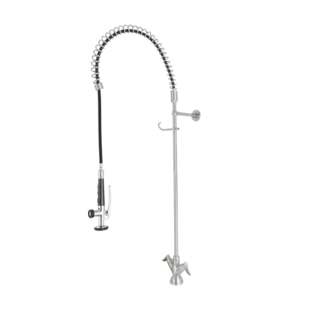 GLP-54 Sento stainless steel commercial tap,Pre-Rinse,deck mounted, single Pedestal/hole