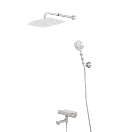 YH101c Sento stainless steel thermostatic shower faucet set with tub filler