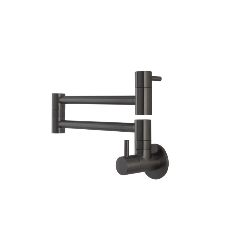 A-33G SENTO Stainless steel foldable pot filler faucet tap , Gun metal