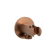 B-123G Sento stainless steel Round shower holder, PVD Rose Gold