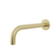 B-159S Sento stainless steel wall mounted basin spout 200mm,Brushed Gold