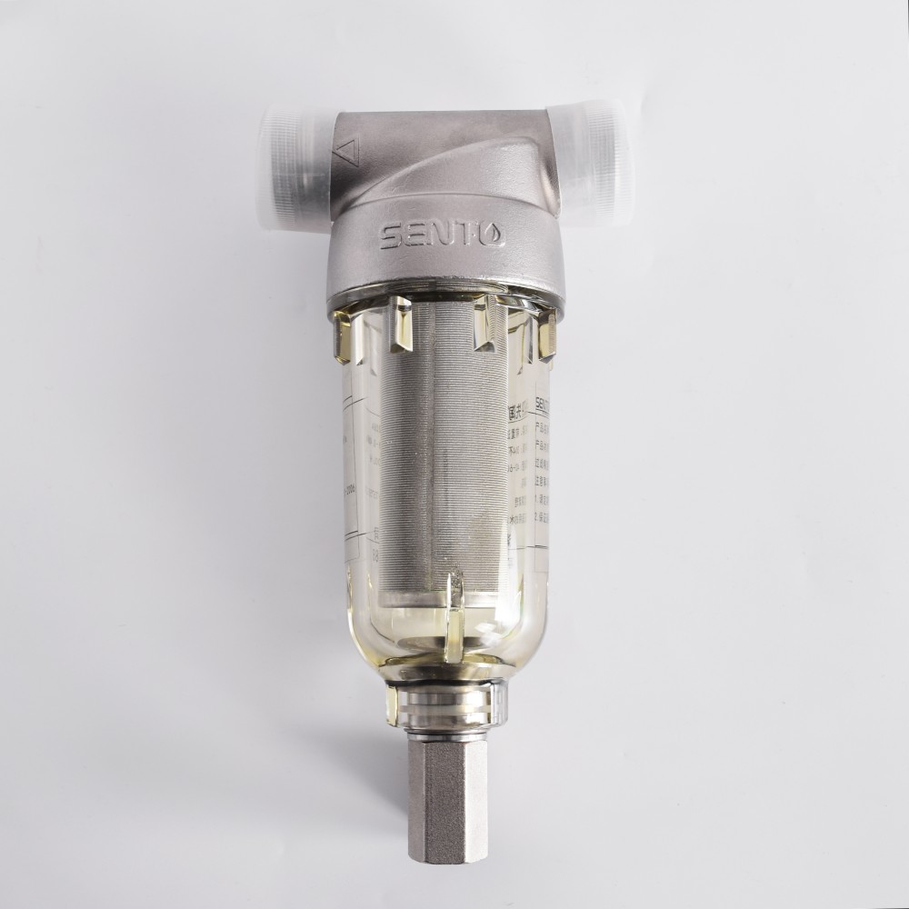B-220-1 B-220, stainless steel spin down whole house water prefilter system