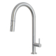 C-28A Sento stainless steel pull down kitchen faucet, D28mm