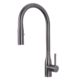 C-91 Sento stainless steel pull down kitchen faucet with hidder sprayer, gun metal