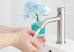 YES-17 SENTO STAINLESS STEEL self closing push tap,single cold