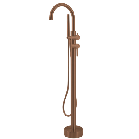 G-16S sento stainless steel high end freestanding bathtub filler with handshower