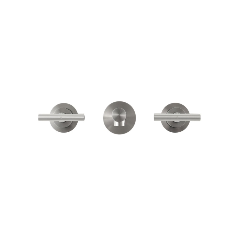 G-11A Sento stainless steel two handle wall mounted lavotory faucet