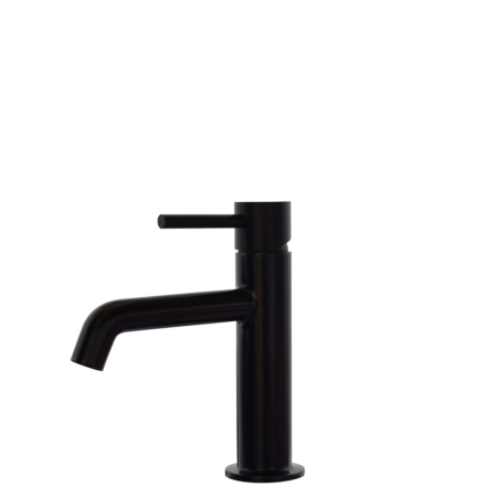 A-46 Sento stainless steel basin mixer faucet ,italian stainless steel faucet, matte black, military grade