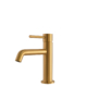 A-46 Sento stainless steel basin faucet,italian stainless steel faucet, PVD brushed gold