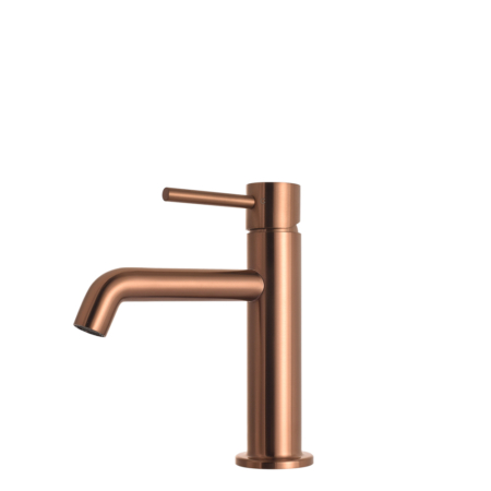 A-46 Sento stainless steel basin faucet,italian stainless steel faucet, PVD brushed copper