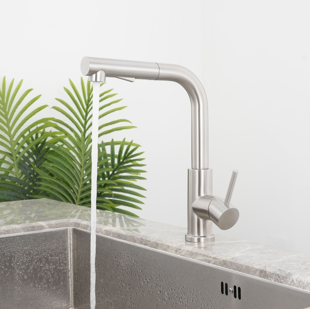 CS-102 20252 Sento stainless steel CS-102 grill faucet mixer with pull out sparyer