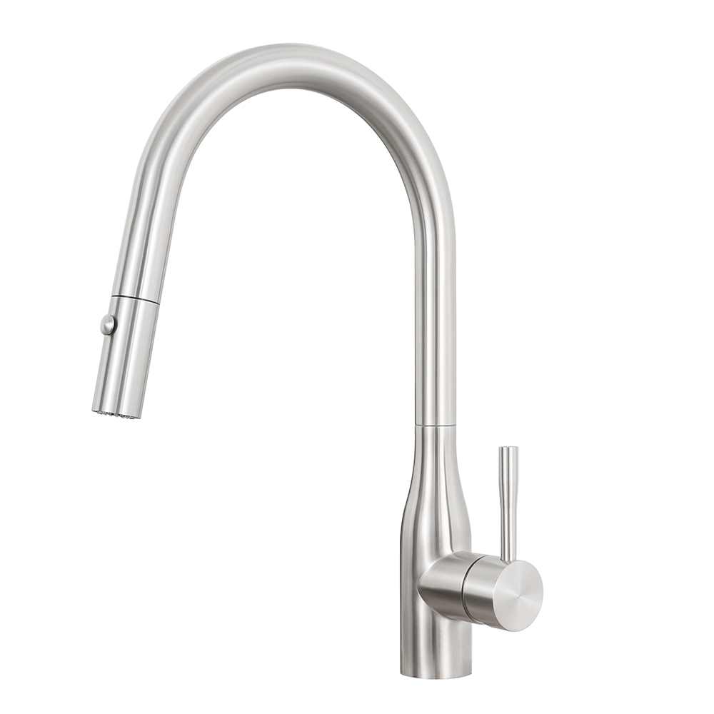 C-92 C-92 Sento stainless steel pull out kitchen faucet with C shape sprayer