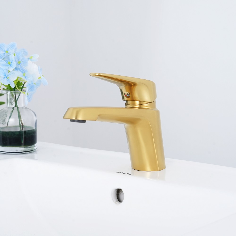 A-89-TG-4 A-89 sento stainless steel casted faucet Apex series Titanium gold