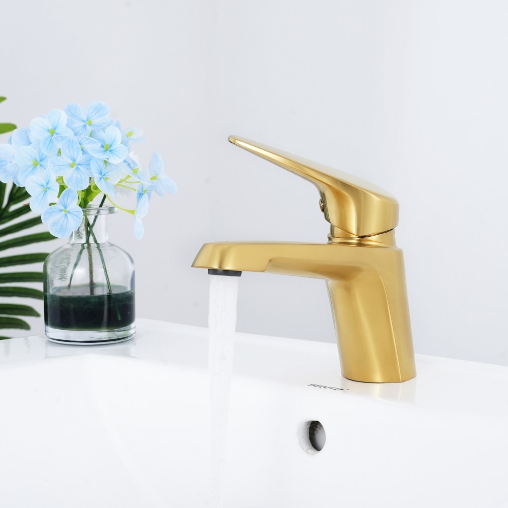 A-89-TG-7 A-89 sento stainless steel 304 casting faucet Apex series Titanium gold